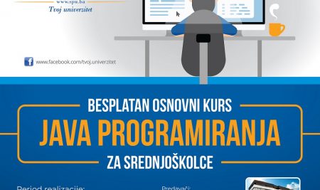 Besplatni kurs Java programiranja za srednjoškolce